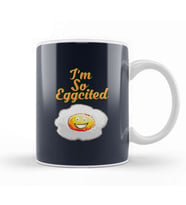 Egg I'm So Eggcited Kupa Bardak Porselen