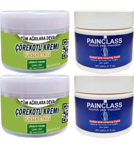 Süper Çörek Otu 2X150 ml +Painclass Kuyruk Yağı 2X150 ml