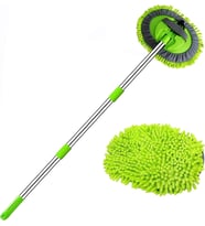 Mikrofiber Araba Yıkama Fırçası, Uzun Saplı Mop, Çiziksiz Temizleme Seti, Araç Temizleme Aleti Arab