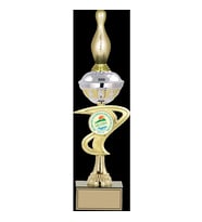ODAK KUPA - Figürlü Kupalar - Bowling / Pin Figürlü Kupalar FG-065 C - 44 cm