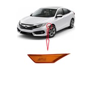 Honda Civic Fc5 Çamurluk Sinyali Sol Sarı 2016-2017-2018-2019-2020-2021