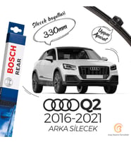Bosch Rear Arka Silecek Audi Q2 2016-2021 ile uyumlu (Siyah)