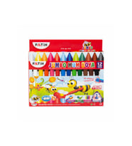 Mum Boya Jumbo Wax Crayons 12 Renk