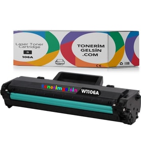 Tonerimgelsin Hp 106A (W1106A) Toner-Hp Laserjet Pro M107W (4ZB78A) Toner (Siyah)
