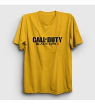 Presmono Unisex Sarı Black Ops Call Of Duty T-Shirt 26494tt (Sarı)