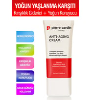 Pierre Cardin Yoğun Yaşlanma Karşıtı Kırışıklık Giderici Yoğun Koruyuculu Günlük Bakım Kremi 50 ml