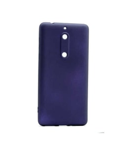 Nokia 5 Uyumlu Kılıf Zore Premier Silikon Kapak (Lacivert)
