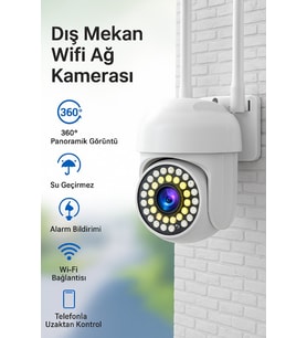 CMR-13 Kablosuz İÇ ve Dış Mekan Kamerası