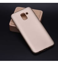 Samsung Galaxy J6 Uyumlu Kılıf Zore Premier Silikon Kapak (Mürdüm)