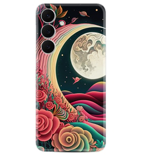 Samsung Galaxy S25 FE Kılıf Boutique Baskılı Resimli Platonik Ay Pcode -073