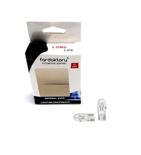 Fardoktoru W5W T10 HALOJEN DİPSİZ OTO PARK AMPÜLÜ PHOTON PH5715 2Adet