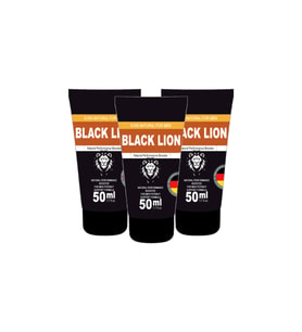 Black Lion Men Booster Cream 3 Adet 50 ml Hızlı ve Güçlü Kaldırıcı Sertleştirici Penis Güçlendirici Krem