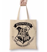 Hogwarts 02 Bez Çanta Uzun Saplı