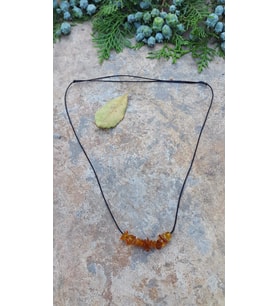 STONEAGE JEWELLERY Kehribar Antiallerjik Bayan Kolye