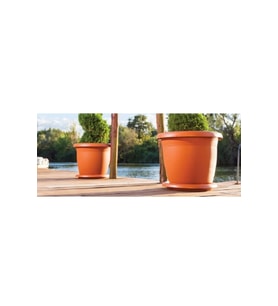 Villa Saksı – 22 Litre Geniş Hacimli Saksı 39x32 cm  İç & Dış Mekan Şık Tasarım