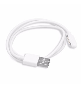 Usb 4 Pin Pogo Kablo Akıllı Saat Manyetik Sabitleyici Şarj Kablosu USB 2.0