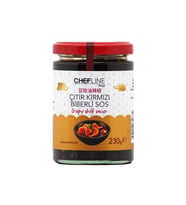 Chefline Asia Çıtır Kırmızı Biberli Sos 230g