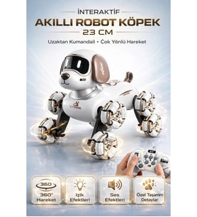 Neodog Robot Köpek Merdiven Çıkabilen Büyük Beyaz