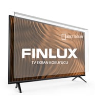 Finlux 49FU610 Tv Ekran Koruyucu - Finlux 49" inç Tv Ekran Koruyucu Şeffaf Paneli
