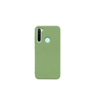 Xiaomi Redmi Note 8 İçi Kadife Silikon Kılıf Yeşil
