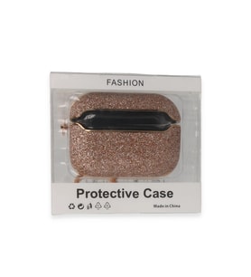 Apple Airpods 3 (3.nesil) Spell Simli Kılıf - Rose Gold
