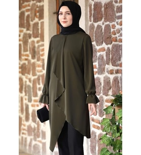 Nisa Tunik Haki BLE20