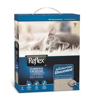 Reflex Hassas Kediler için Kokusuz Süper Hızlı Topaklanan Kedi Kumu 6lt MAVİ