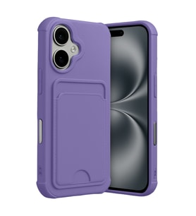 Iphone 17 Kelvin Kartvizitli Silikon - Lila