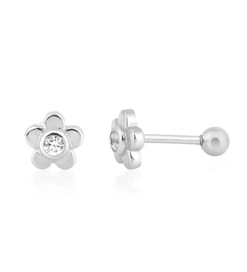 Çiçek Gümüş Piercing