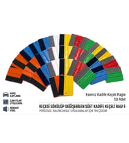 Keçeli Ragle Folyo Cam Filmi Duvar Kağıdı PPF Raglesi Çizmez Kabarcık Bırakmaz (50 ADET)