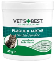 Deniz ve Spirulina Yosunu Özlü Kedi Plak Tartar Önleyici Ağız Bakım Tozu 45 gr