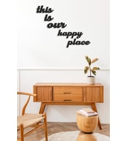 Numa Concept Dekoratif Tablo This Is Our Happy Place Duvar Yazısı Duvar Süsü