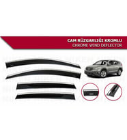Honda Crv Kromlu Cam Rüzgarlığı Niken 2012-2018 arası modeller uyumlu (Beyaz)