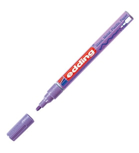 EDDING E-751 PAINT MARKER KALEM METALİK MOR