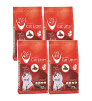 VANCAT NATURAL CAT LITTER 10 KG 4 Adet