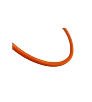 1metre Turuncu Palamut Ipi 2mm. Kalınlık