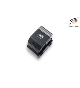 4M0959855 Cam Açma Anahtarı Tekli Krom - Audi A4-A5-Q5-Q7 2016->