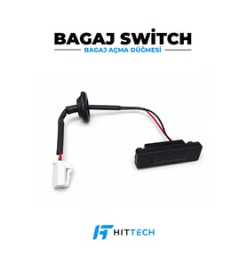 Hyundai i10, Veloster, Verna, Kia Rio ve Picanto Uyumlu Bagaj Açma Düğmesi Butonu Switch OEM 81260-2V000