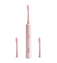 Aprilla ATB-8717 Titreşimli Değiştirilebilir Başlıklı Su Geçirmez Gövdeli Diş Fırçası (Pembe)