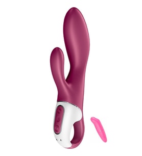 Satisfyer Heated Connect App Kontrollü Isıtmalı Ve Güçlü Titreşimli Rabbit Vibratör+Vibratör