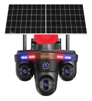 AVENİR AV-S439 3 Lens 3ptz Güneş Enerjili Solar 4g Sim Kartlı Kamera