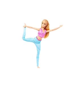 Barbie Made to Move  Doll-   Blonde (Çok Renkli)