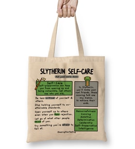 Slytherin Harry Potter Bez Çanta Uzun Saplı