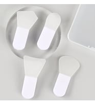 4 Adet Mini Spatula Maske Fırçası- Kolay Sürülebilir ve Taşınabilir Maske Fırçaları-Makyaj Aksesuarı