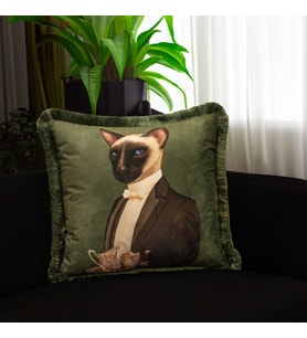 Adawall Home Mr. Cat Dekoratif Kırlent