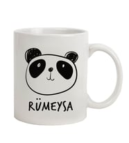 Kişiye Özel Panda Temalı Kupa Bardak M3