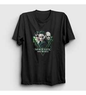 Presmono Unisex Siyah Enter Film The Matrix T-Shirt 368643tt