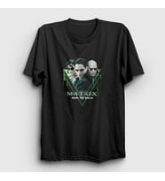 Presmono Unisex Siyah Enter Film The Matrix T-Shirt 368643tt