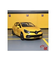 Renault Clio Rs Sarı 1/36 Ölçek Çek Bırak Diecast Metal Model Araba Oyuncak (Çok Renkli)