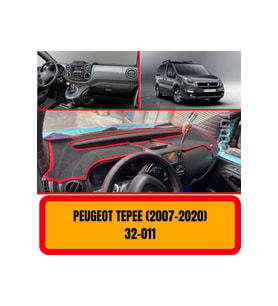 Peugeot Tepee 2007-2020 Ön Torpido Koruma Koruyucu Kilifi Halisi Örtüsü Aksesuarları Yedek Parça